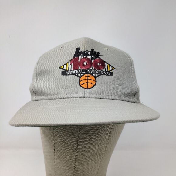 Universal Men's Baly 100 Roundball Invitational Snapback Hat Gray OSFA - Picture 2 of 11